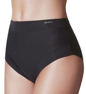 Braga Janira Vientre Plano en color negro, ofreciendo un ajuste suave y estilizado. Empoderamiento femenino