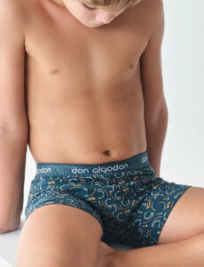 Ropa Interior Infantil de Tendencia: Bóxer de calidad de la marca Don Algodón
