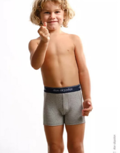 Ropa Interior Infantil de Tendencia: Bóxer Don Algodón