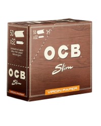 OCB Virgin Slim - Papel de fumar, 50 cajas x 32 hojas