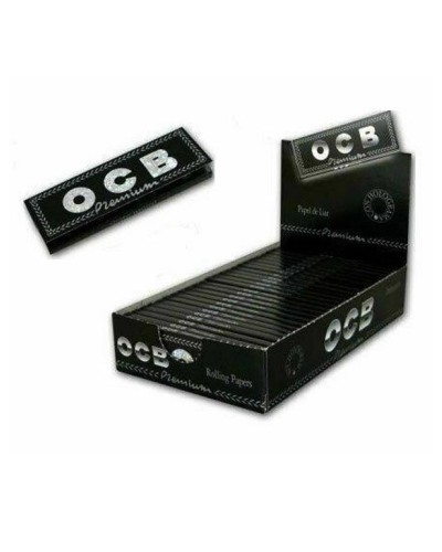 OCB Gomme 100 - Papel de Liar, Color Negro 4 Cuadernos Cortos 125 x (5 Cajas)