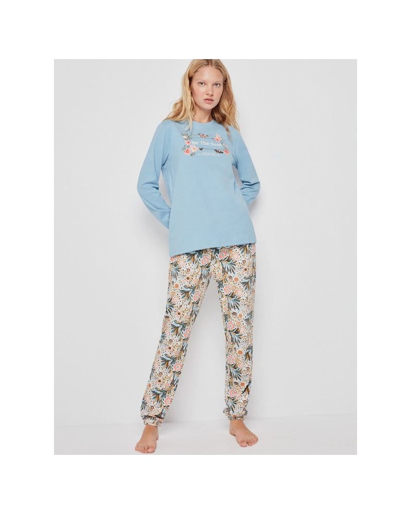 Pijama estampado floral de Gisela