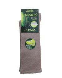 Pack de 2 calcetines finos de Bambú sin puño